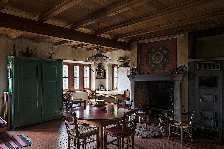 The kitchen in the tower